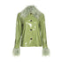 Women's Single-breasted Slim Warm Leather Jacket - ROUTINE FASHION